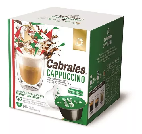 NESCAFE DOLCE GUSTO Dolce Gusto Cápsulas Cappuccino x3 Cajas