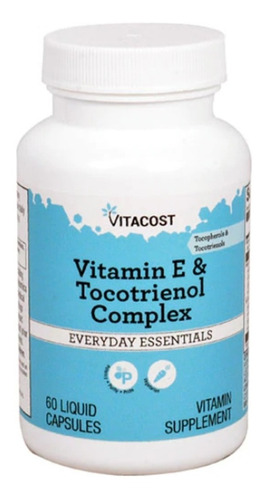 Vitamina E Complexo Tocotrienol 60 Capsulas Import Cod. 143