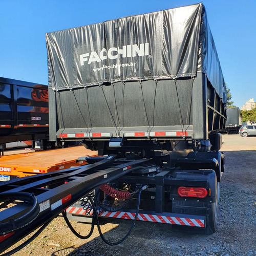 Imagem 4 de 15 de Carreta Rodocaçamba Basculante 35+35m³ Facchini 2022 Rodo