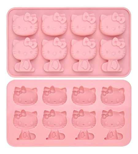 Molde Para Cupcakes Hello Kitty Moldes De Silicona, Molde Pa