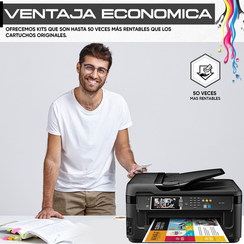 Kit Para Rellenar Compatible Cartucho Hp 964xl Magenta Chip