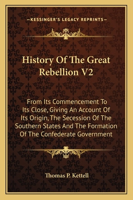 Libro History Of The Great Rebellion V2: From Its Commenc...