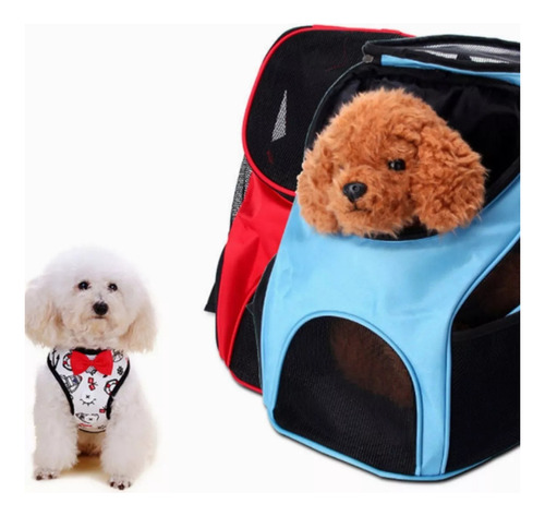 Mochila Bolsa Back Transporte Mascota Perro Gato Avion Viaje