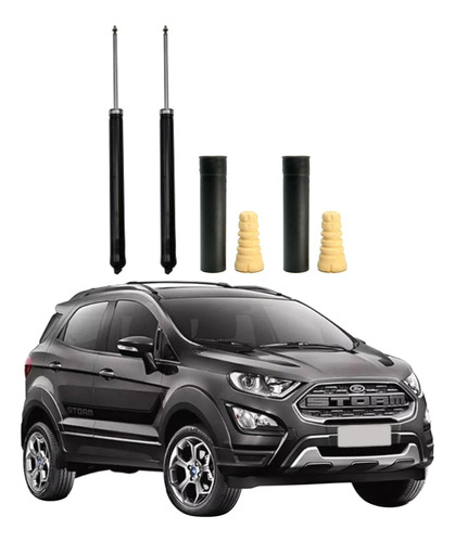 Par Amortecedor Traseiro New Ecosport 2015 2016 Monroe + Kit