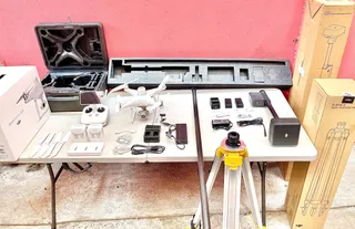 Dron Dji Phantom 4 Rtk + D-rtk 2 Mobile Station Combo