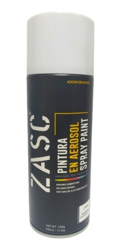 Pintura Spray Blanco Brillante  Zasc