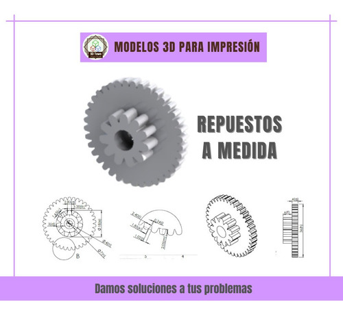Imagen 5 de 10 de Servicio De Modelado 3d - Impresión 3d De Archivos .stl