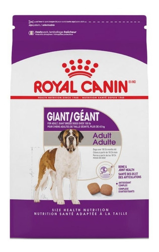 Imagen 1 de 6 de Alimento Royal Canin Giant Adult De 15.9kg