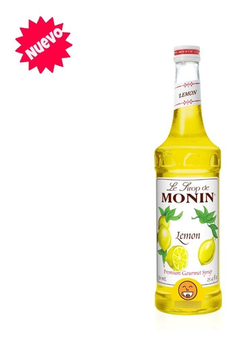 Syrup Saborizante De Café Monin Sabor Limón 750 Ml
