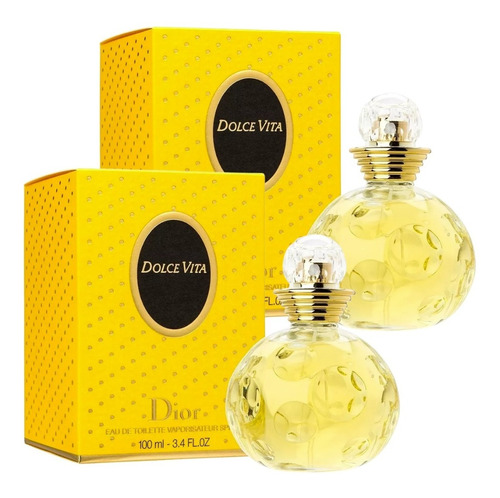 Paquete Dolce Vita Christian Dior 100ml Dama Original 2 Pzas