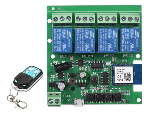 Tuya Wifi+bt 433mhz Interruptor Inalámbrico De Control Remot