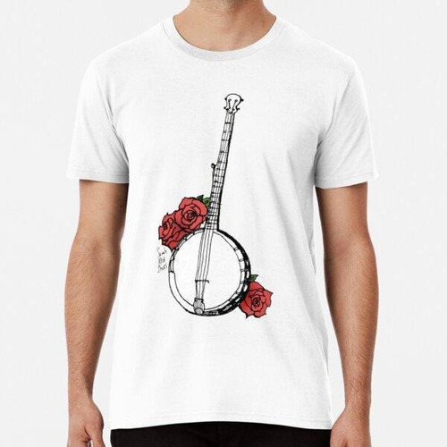 Remera Hipster Banjo &amperio; Rosas Esenciales Algodon Prem