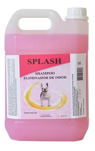 Shampoo Eliminador De Odor Splash 5 Litros