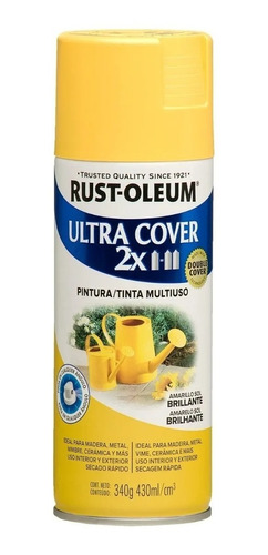 Pintura Aerosol Ultra Cover 2x 420 Ml / 340gr Rust Oleum