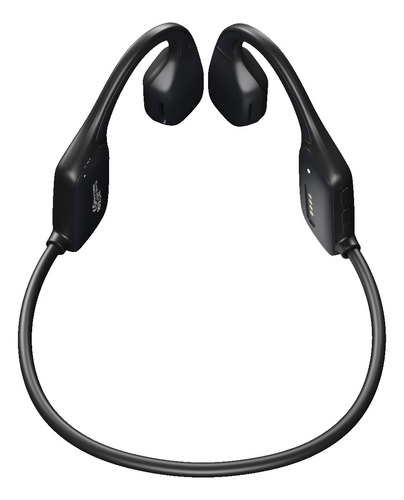 Auricular Foxbox Boost Bone Sport Con Conducción Ósea Negro