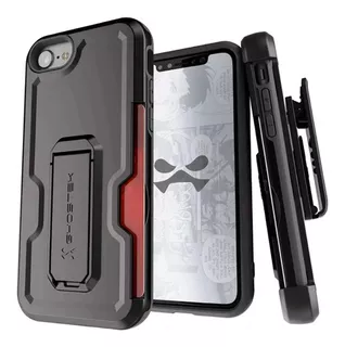 Funda Ghostek Iron Armor Para iPhone SE iPhone 8 Negra Mlf