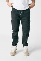 Comprar Pantalón Cargo Negro Soft Jogger 02