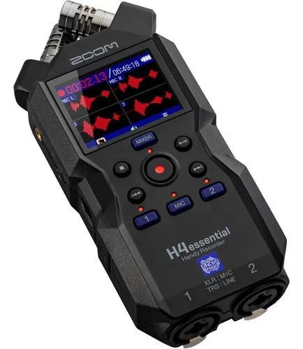 comprar Gravador De Áudio Zoom H4essential 4-track 32-bit + Nf-e *