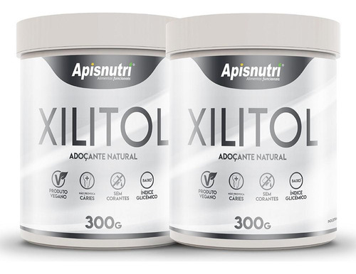 Adoçante Apisnutri Zero Sem Sabor Residual em líquido para dieta e emagrecimento  sem glúten bisnaga pacote x 2