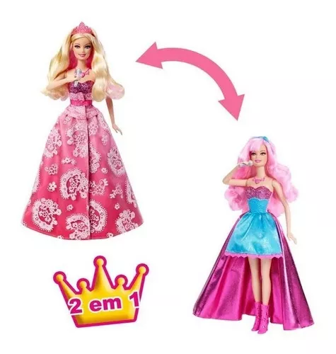 Barbie - Princesa Pop Star - Ser Uma Princesa Ser uma Pop Star - PT-PT 