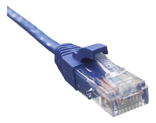 Satra 0101030104 - Patch Cord Utp Cat5e 1m, Azul