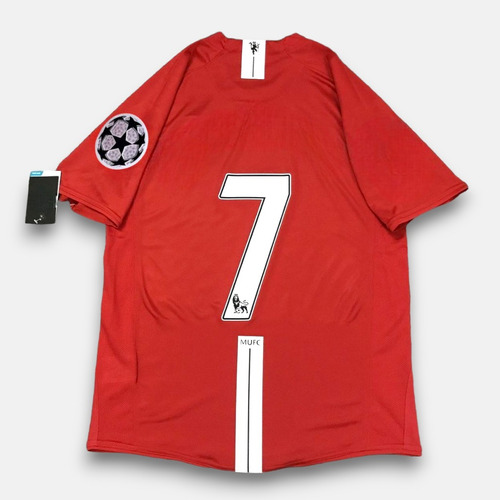 Camiseta Mchunited Cr7 Retro Final 2007-2008 Fútbol