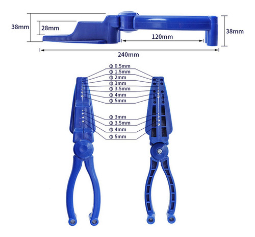 4×pinza Para Clavar Nailing Assistant, Soporte Para Clavos