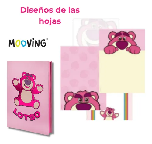 Kit Lotso Boligrafo + Block De Notas Mooving Maw 80hjs Dura