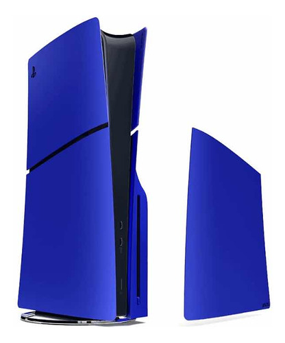 Cover Para Playstation 5 Slim Ps5 Oficial - Cobalt Blue