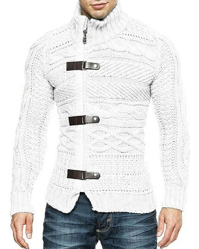 Men's Casual Pullover Coat With Cour Ring