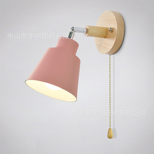 Lâmpada De Parede Minimalista Moderna Aron Com Interruptor D
