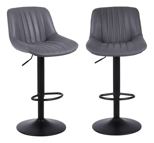 Set 2 Taburete De Bar Bancos De Cocina Barra Silla Modernas