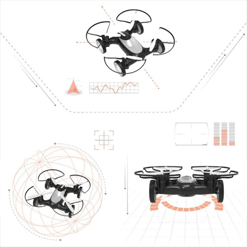 Sharper Image Fly + Drive Drone