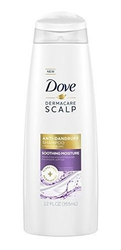 Dove Derma Hidratante Suavizante Champú Oz Fl 12, Envase De 