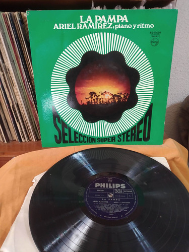 Ariel Ramirez - La Pampa Piano Y Ritmo Vinilo Lp