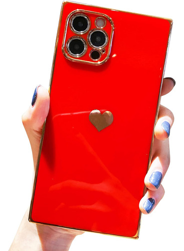 Funda Tzomsze Para iPhone 12 Pro Max Red