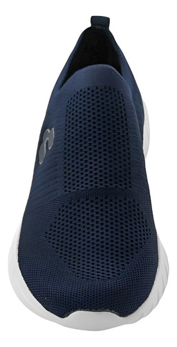 Tenis Deportivos Hombre Charly 1086427 Slip On Ligeros Azul