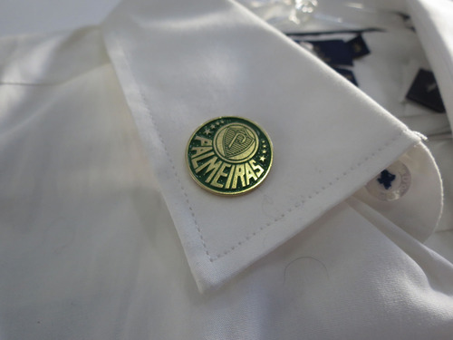Boton Pin Palmeiras Verdão Escudo Broche Times Cor Verde
