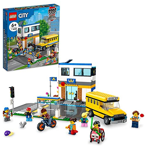 Lego City School Day 60329 Building Kit; Toy School Playset