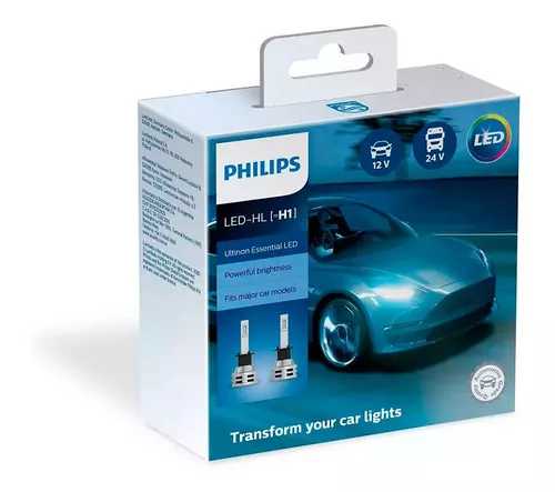 LAMPARA - PACK X2 HALOGENA 12V 55W H7 CRYSTAL VISION PACK PHILIPS — Cymaco