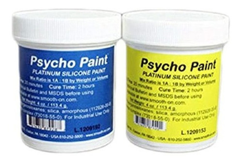 Base De Pintura De Silicona Smooth-on Psycho Paint Platinum