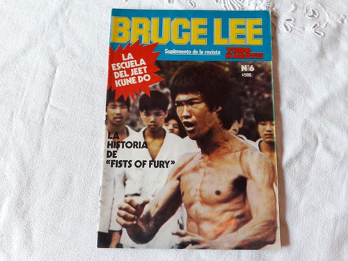 Bruce Lee Suplemento Revista Yudo Karate Nª 6 Octubre 1977