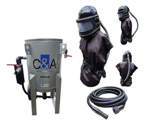 Fabricacion De Tolvas Para Sandblasting Portatiles C & A