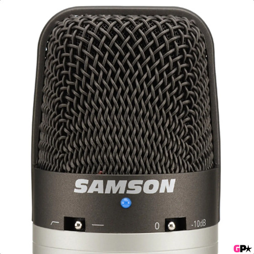 Micrófono Condenser Profesional Samson C03 Estuche Pipeta