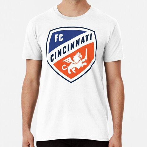 Remera Genial, Fc, Cincinnati, Logotipo Algodon Premium