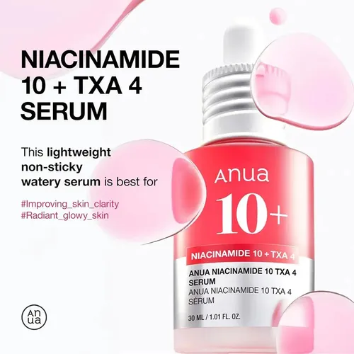 Anua® Set Clareador De Acné Niacinamide 10%+ Txa 4 Seru *++