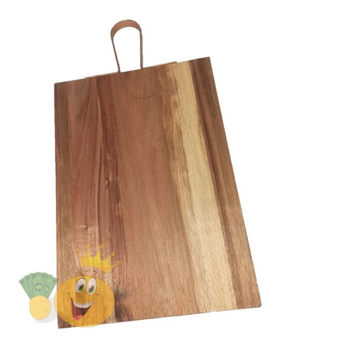 Tabla Madera Ideal Asado 35x25cm | Rey Ofertas