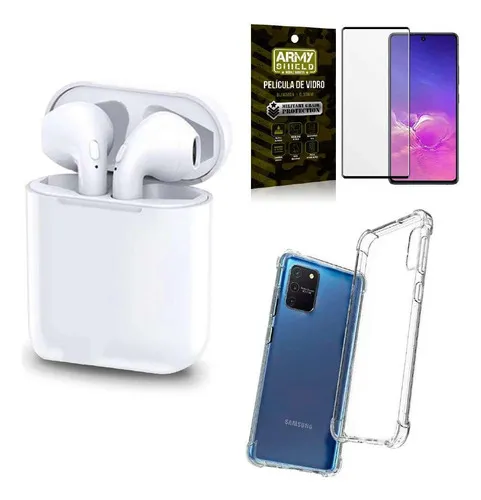 Auriculares inal mbricos Armyshield Kit fone sem fio tws gold