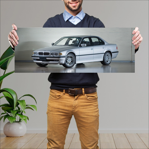 Cuadro 30x80cm Auto 1999 Bmw 7 Series Us 82903 210