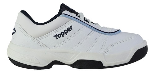 Zapatillas Topper Tie Break Ii Niños Bco-azul